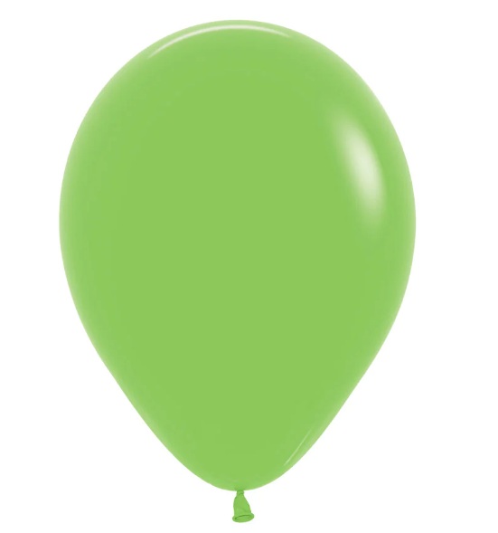 Globo Latex Redondo Fashion Verde Lima R-12 *50und Sempertex